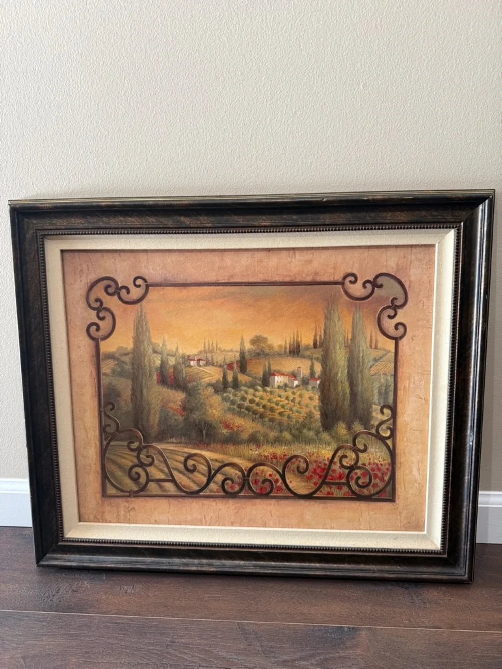 Visions of Tuscany Framed Art Piece Print